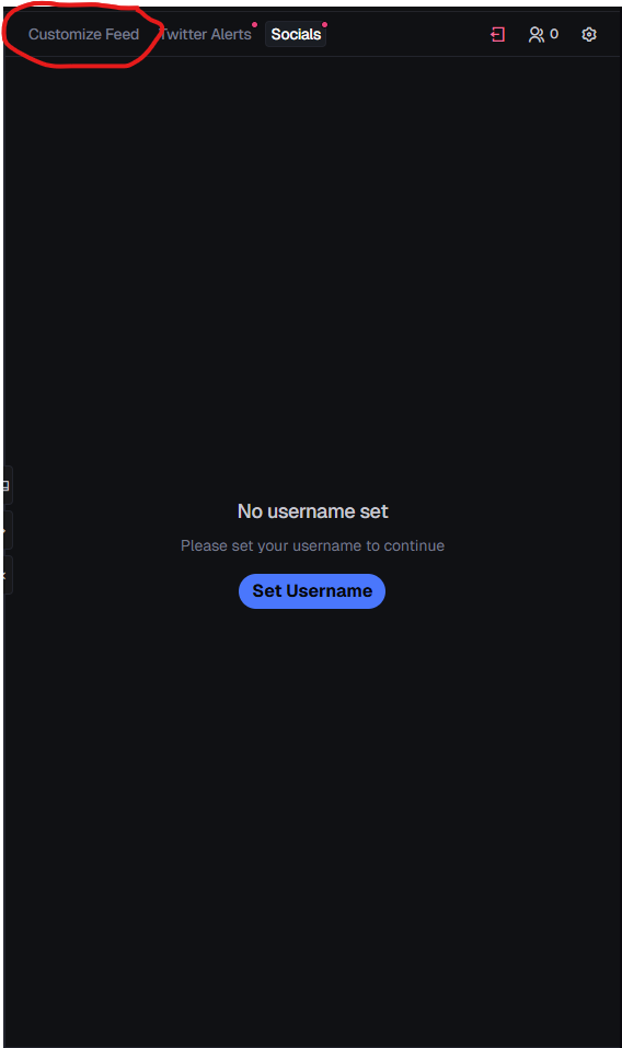 Twitter tracker import in Axiom