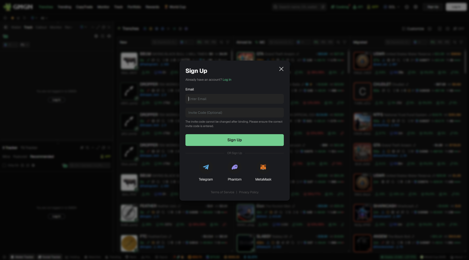 GMGN site