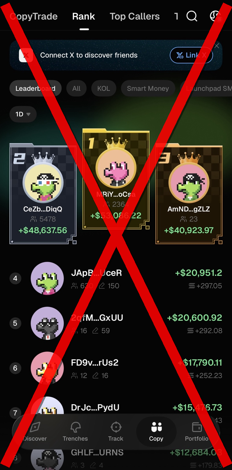 Public wallet example